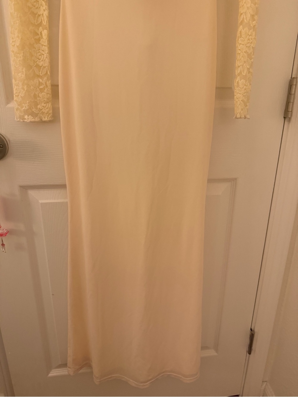 Beginning Boutique Orlanda Cream Maxi Dress - Picture 3 of 3